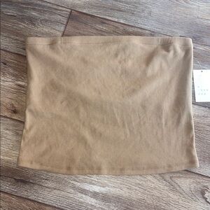 A New Day Brown Tube Top Woman Size XL